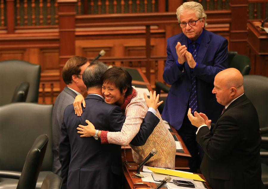 CANADA-TORONTO-ONTARIO LEGISLATURE-NANJING MASSACRE COMMEMORATIVE DAY-MOTION
