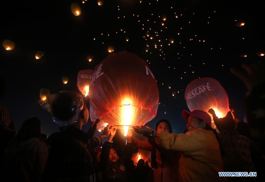 MYANMAR-TAUNGGYI-TAZAUNGDAING FESTIVAL