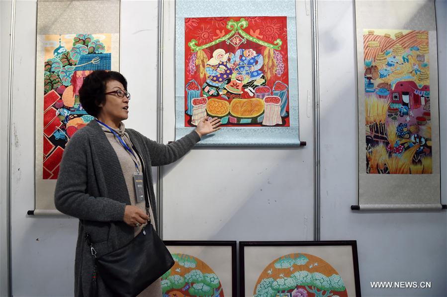 CHINA-YINCHUAN-INTANGIBLE CULTURAL HERITAGE-EXHIBITION (CN)
