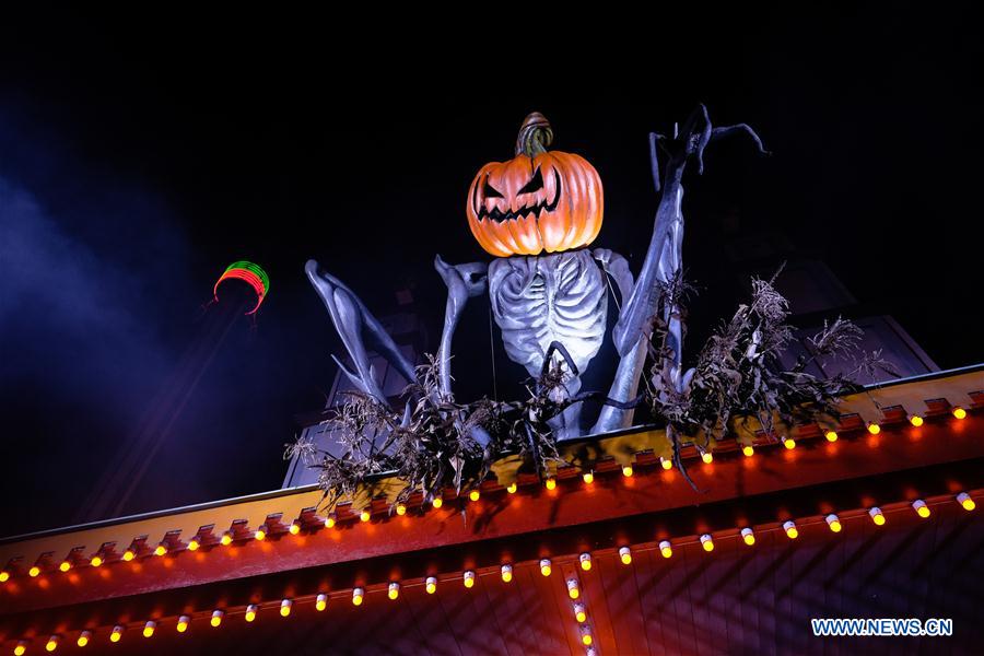 SWEDEN-STOCKHOLM-HALLOWEEN