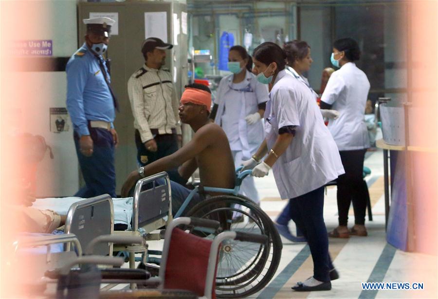 NEPAL-DHADING-BUS ACCIDENT