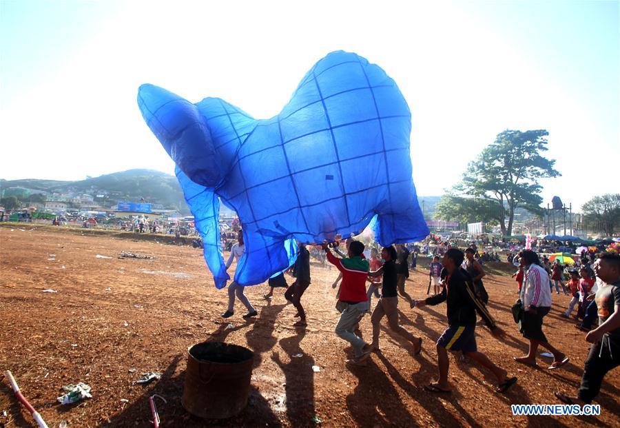 MYANMAR-TAUNGGYI-TAZAUNGDAING FESTIVAL