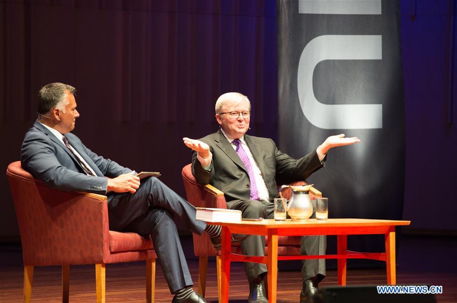 AUSTRALIA-CANBERRA-KEVIN RUDD-AUTOBIOGRAPHY
