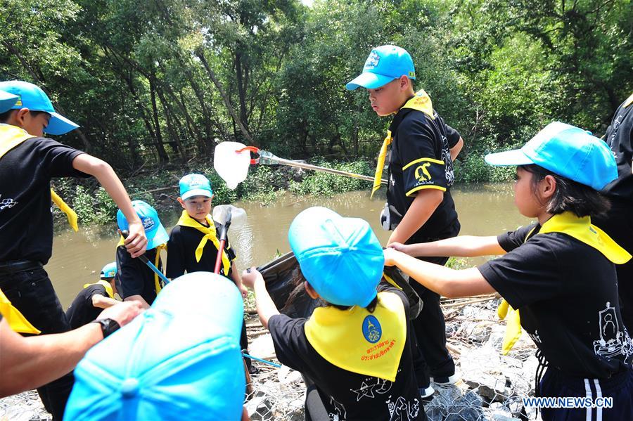 THAILAND-SAMUT PRAKAN-PRINCE DIPANGKORN-VOLUNTEER