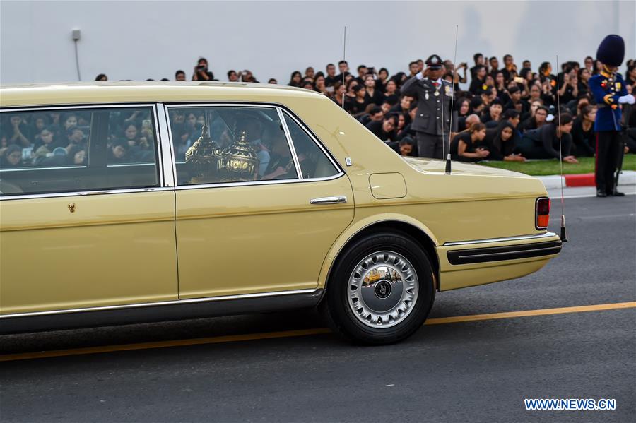 THAILAND-BANGKOK-KING-BHUMIBOL-ENSHRINEMENT