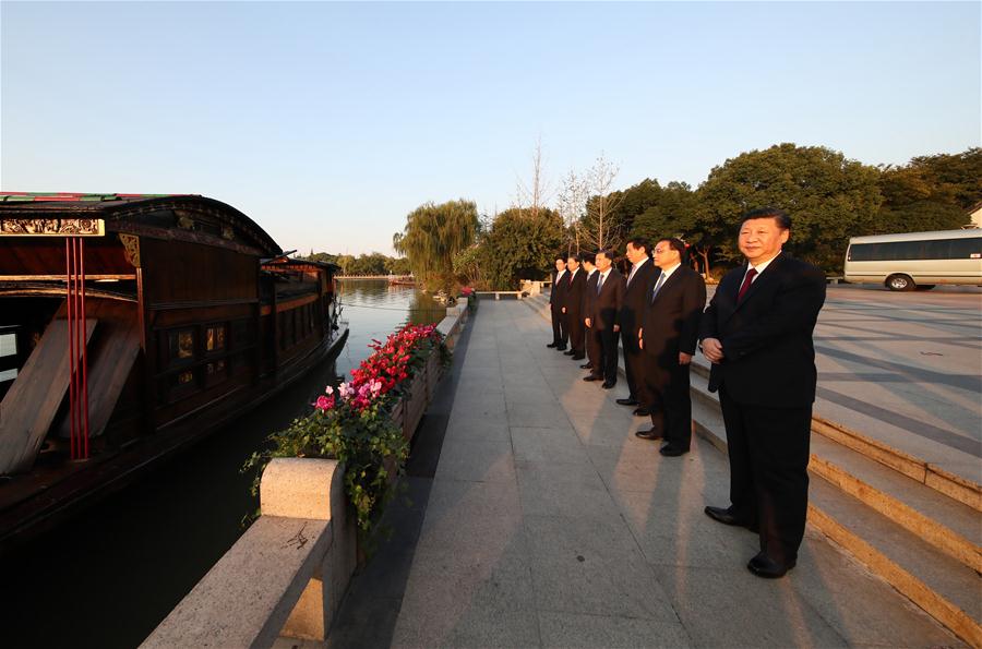 CHINA-ZHEJIANG-XI JINPING-CPC LEADERS-VISIT (CN)