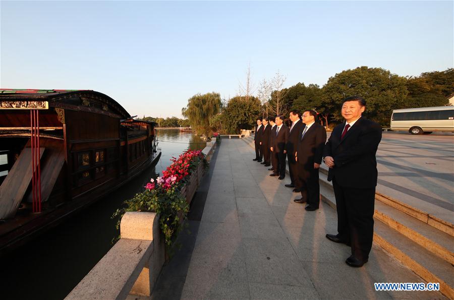 CHINA-ZHEJIANG-XI JINPING-CPC LEADERS-VISIT (CN)