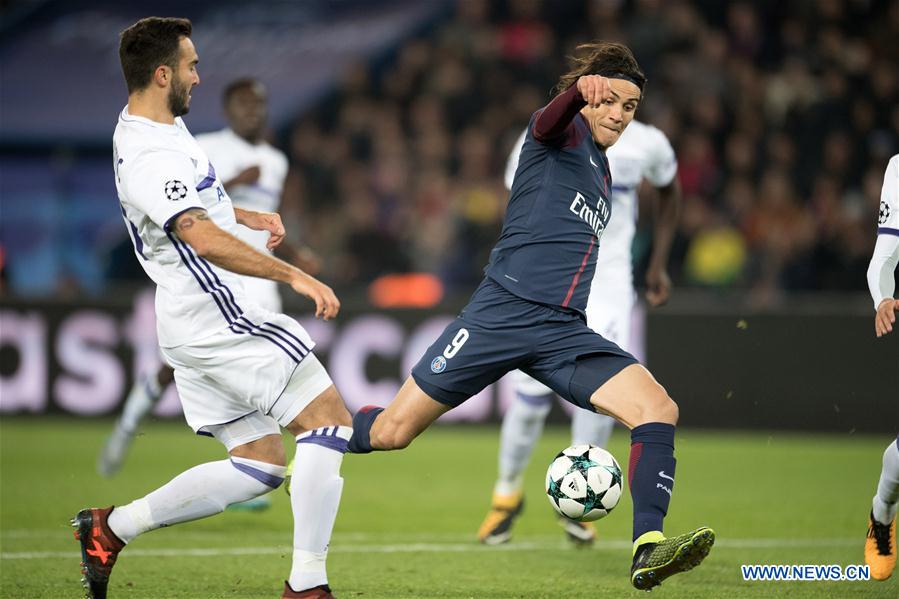 (SP)FRANCE-PARIS-FOOTBALL-UEFA CHAMPIONS LEAGUE-GROUP B