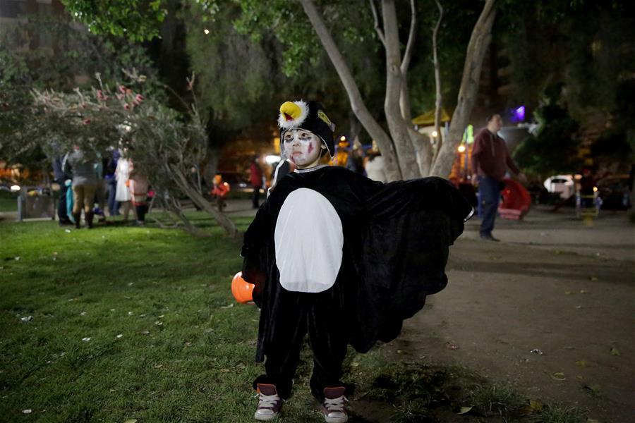 CHILE-SANTIAGO-HALLOWEEN