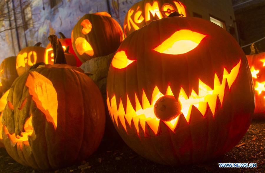 CANADA-TORONTO-PUMPKIN PARADE