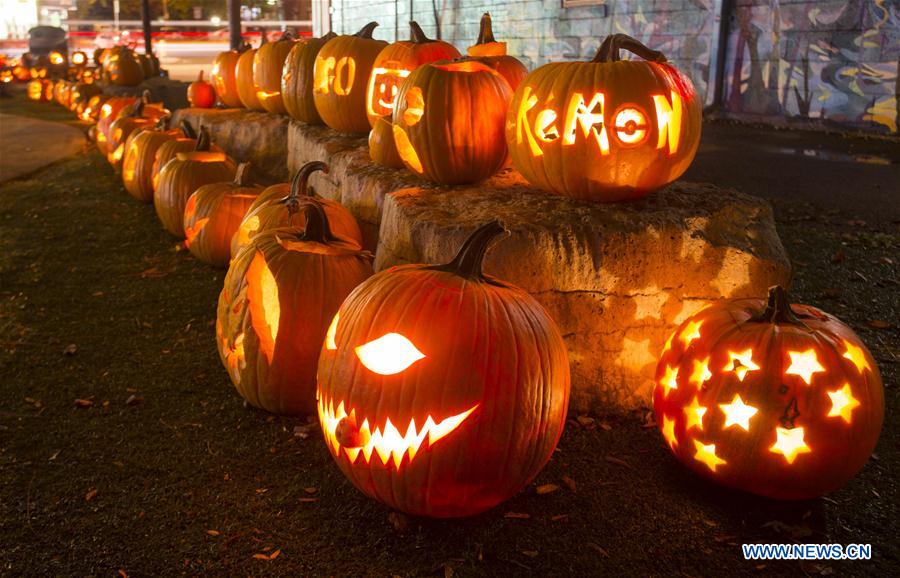 CANADA-TORONTO-PUMPKIN PARADE