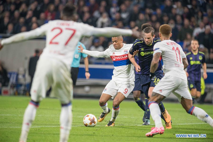 (SP)FRANCE-LYON-FOOTBALL-EUROPA LEAGUE-LYON VS EVERTON
