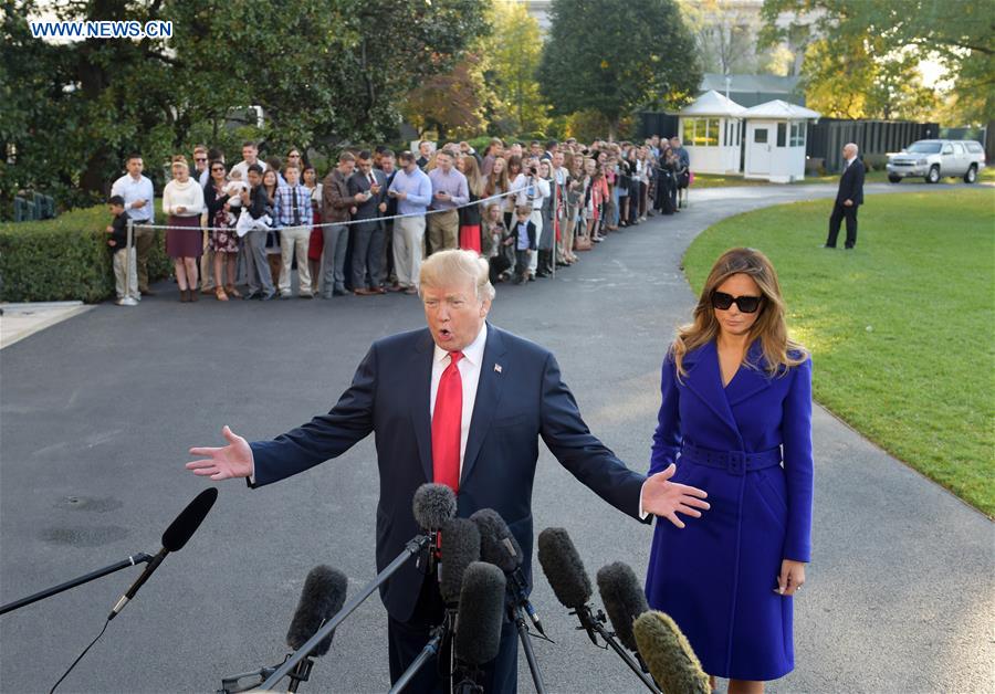 U.S.-WASHINGTON D.C.-TRUMP-ASIA TRIP-DEPARTURE