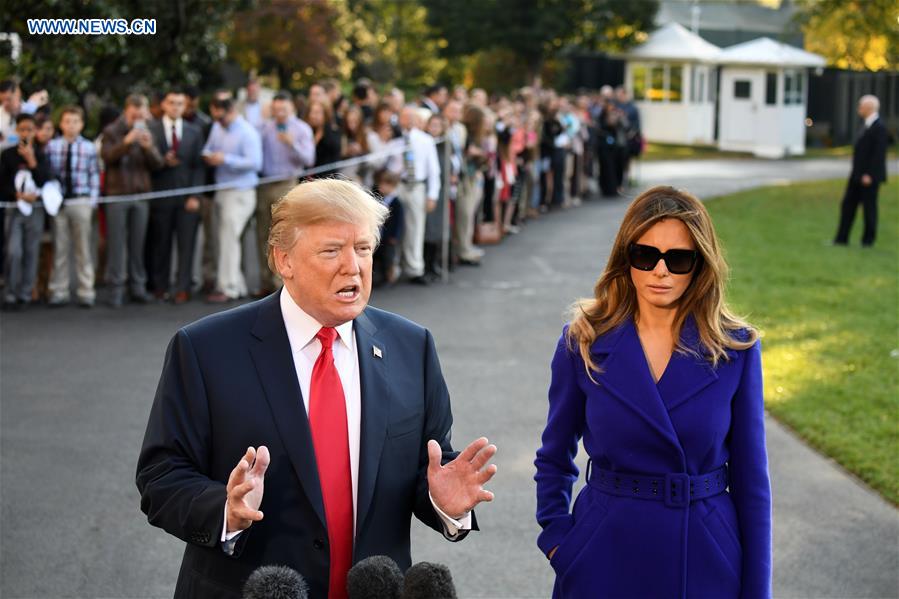 U.S.-WASHINGTON D.C.-TRUMP-ASIA TRIP-DEPARTURE