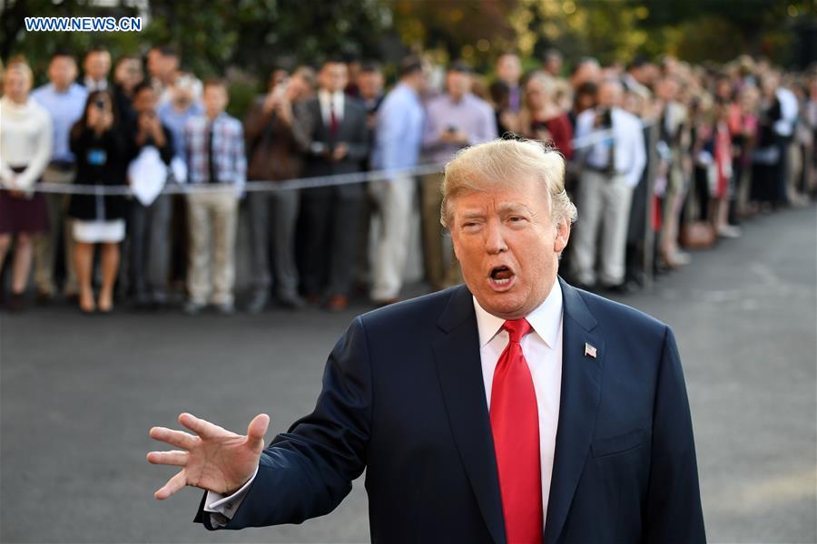 U.S.-WASHINGTON D.C.-TRUMP-ASIA TRIP-DEPARTURE