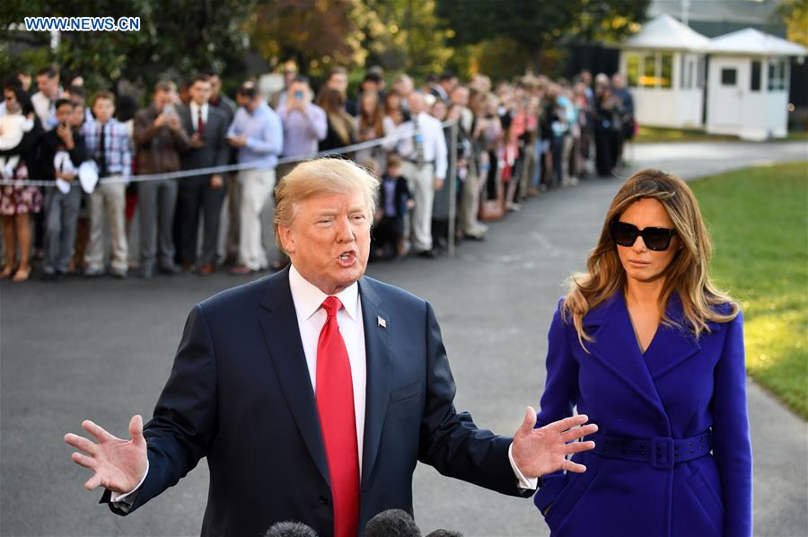 U.S.-WASHINGTON D.C.-TRUMP-ASIA TRIP-DEPARTURE