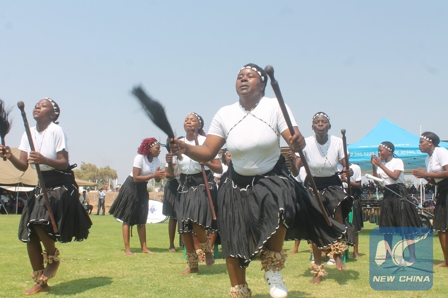 Album Botswanas Unique Traditional Dances Xinhua Englishnewscn