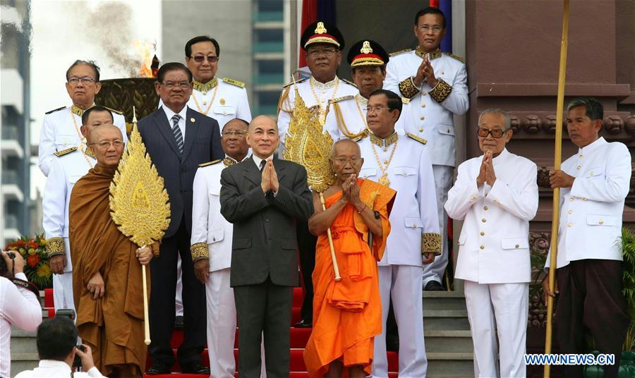 CAMBODIA-PHNOM PENH-64TH INDEPENDENCE ANNIVERSARY