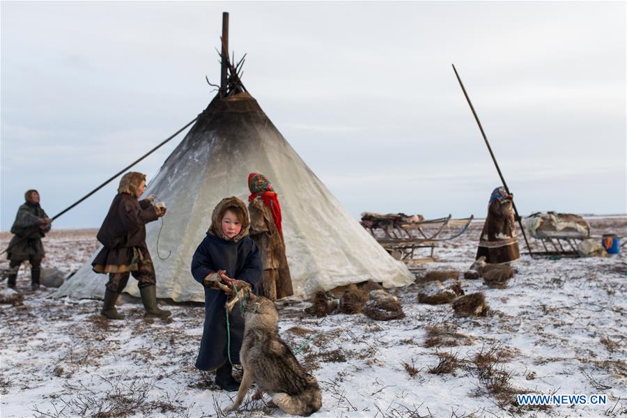 RUSSIA-SALEKHARD-DAILY LIFE-NENETS