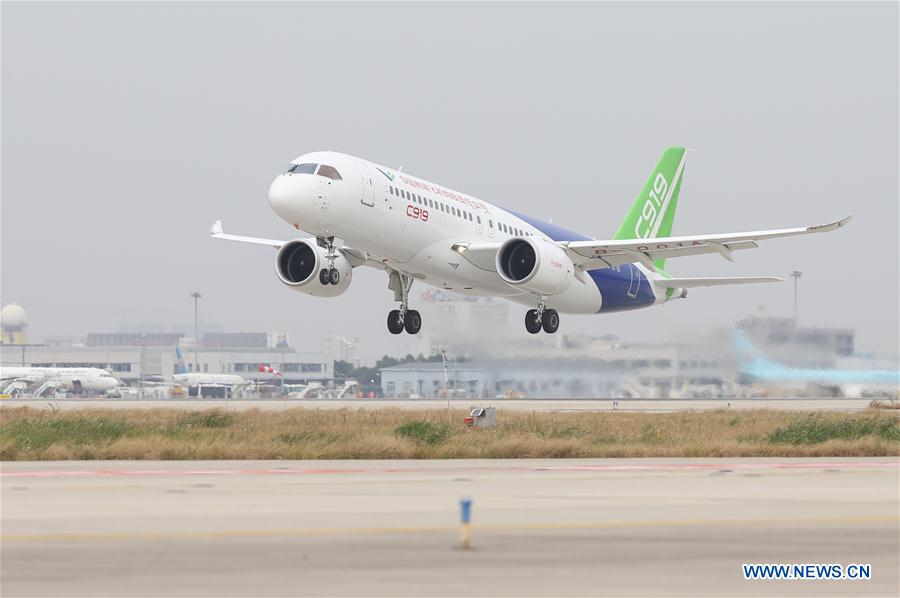 CHINA-SHANGHAI-C919-TEST FLIGHT (CN)