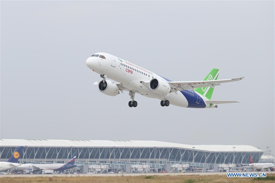 CHINA-SHANGHAI-C919-TEST FLIGHT (CN)