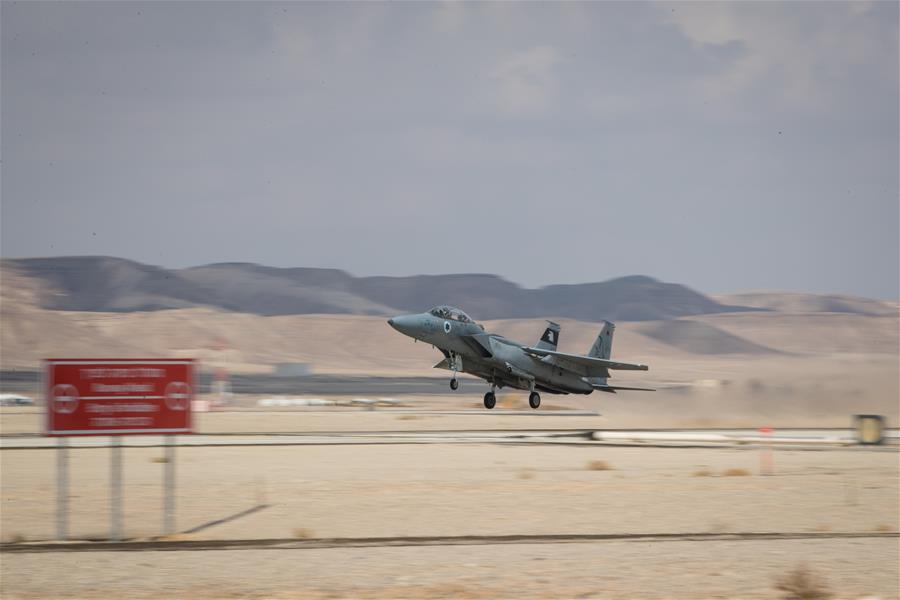 ISRAEL-UVDA AIR BASE-AIR FORCES DRILL