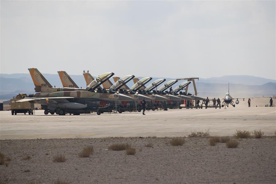 ISRAEL-UVDA AIR BASE-AIR FORCES DRILL