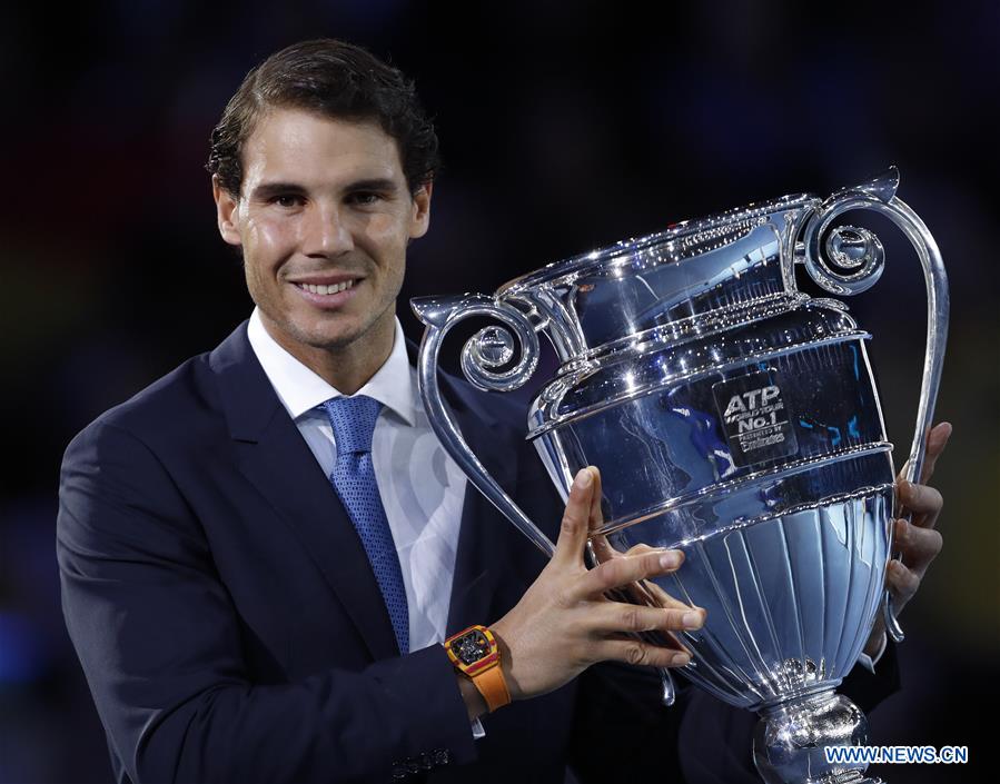 (SP)BRITAIN-LONDON-TENNIS-ATP-WORLD NO. 1-RAFAEL NADAL