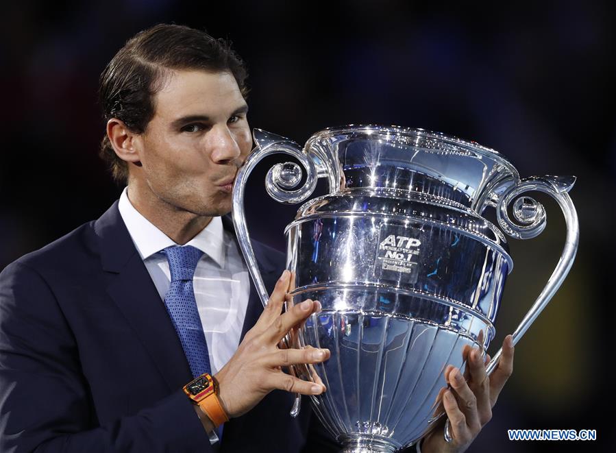(SP)BRITAIN-LONDON-TENNIS-ATP-WORLD NO. 1-RAFAEL NADAL