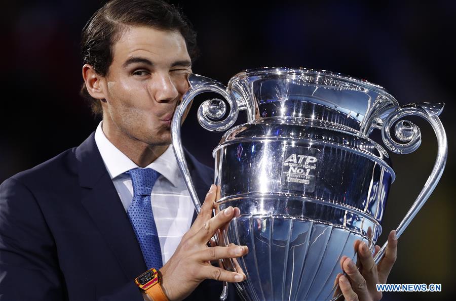 (SP)BRITAIN-LONDON-TENNIS-ATP-WORLD NO. 1-RAFAEL NADAL