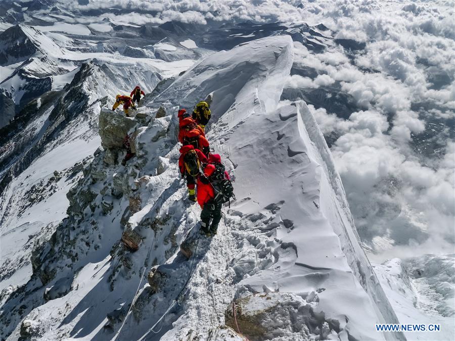 CHINA-TIBET-LHASA-PHOTO EXHIBITION-QOMOLANGMA (CN)