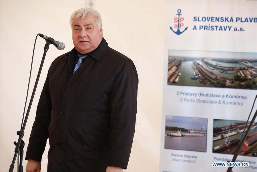 SLOVAKIA-BRATISLAVA-CHINA-FREIGHT TRAIN-ARRIVAL