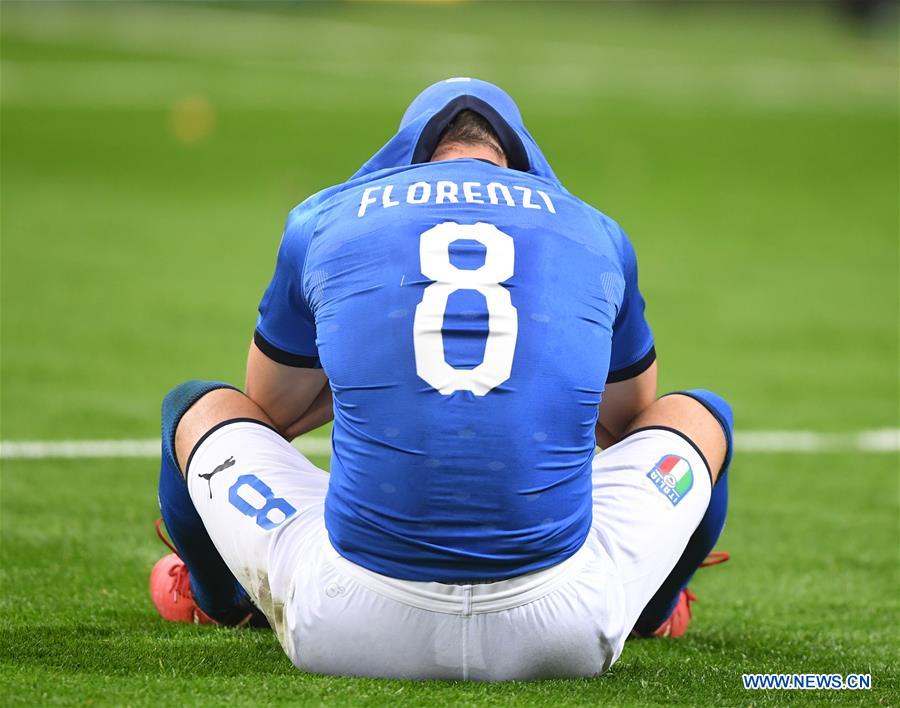 (SP)ITALY-MILAN-FOOTBALL-FIFA WORLD CUP QUALIFIER-ITALY VS SWEDEN