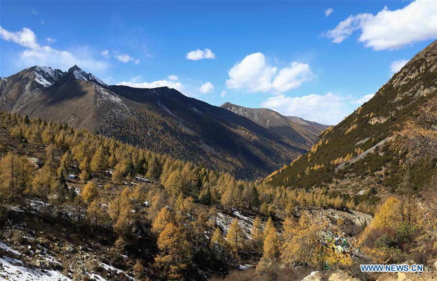 CHINA-SICHUAN-YALA MOUNTAIN-SCENERY (CN)