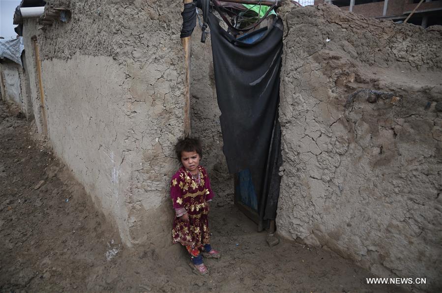 AFGHANISTAN-KABUL-DISPLACED PERSON CAMP-CHILDREN