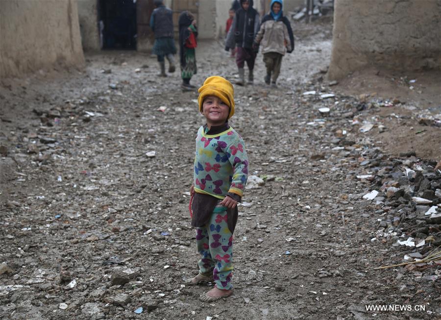 AFGHANISTAN-KABUL-DISPLACED PERSON CAMP-CHILDREN