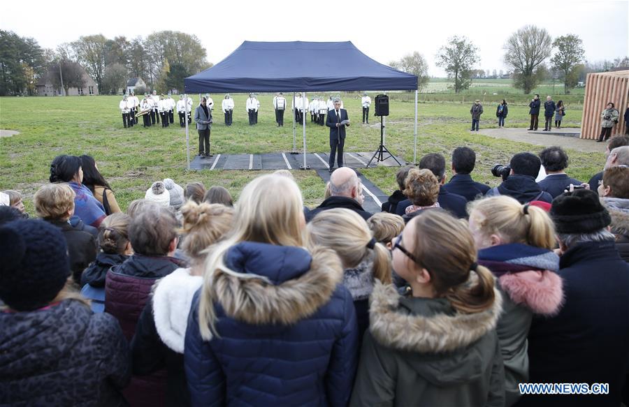 BELGIUM-POPERINGE-WWI-CHINESE PEOPLE-STATUE-INAUGURATION