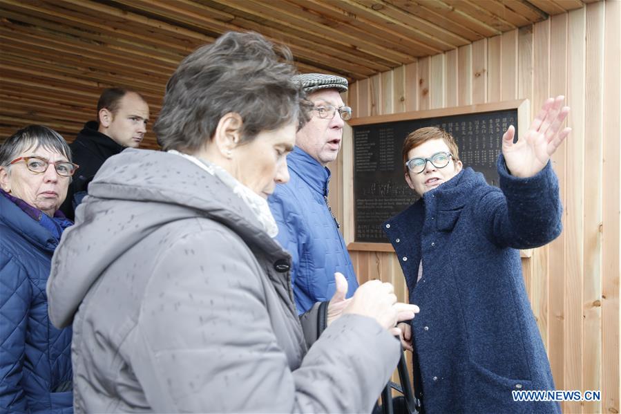 BELGIUM-POPERINGE-WWI-CHINESE PEOPLE-STATUE-INAUGURATION