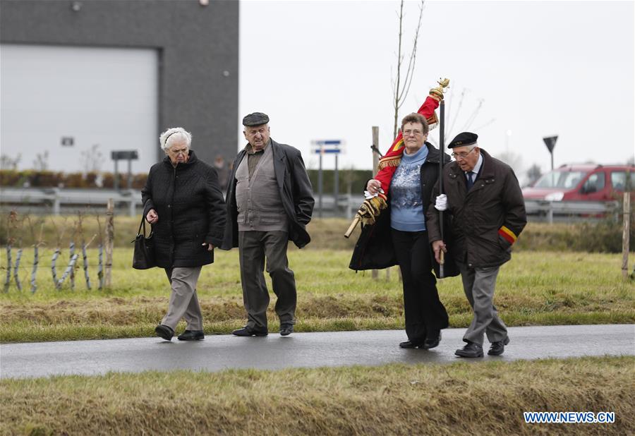 BELGIUM-POPERINGE-WWI-CHINESE PEOPLE-STATUE-INAUGURATION