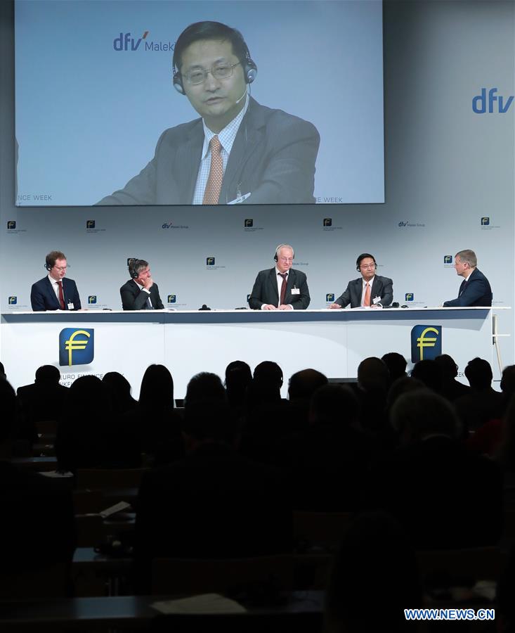 GERMANY-FRANKFURT-EURO FINANCE WEEK-EUROPEAN-CHINESE BANKING DAY