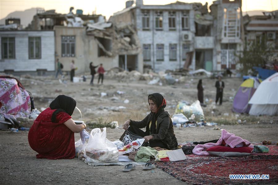 IRAN-EARTQUAKE-AFTERMATH