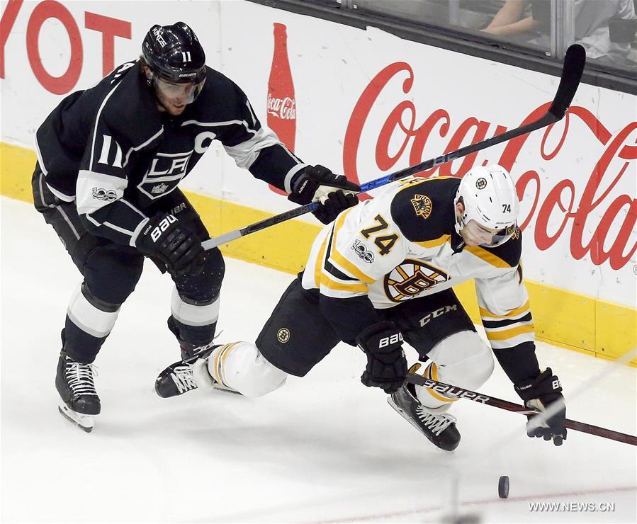 (SP)U.S.-LOS ANGELES-NHL-KINGS-BRUINS