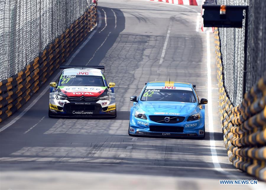 (SP)CHINA-MACAO-MACAU GRAND PRIX-DAY 2