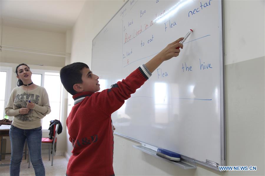 LEBANON-SYRIA-REFUGEES-SCHOOL