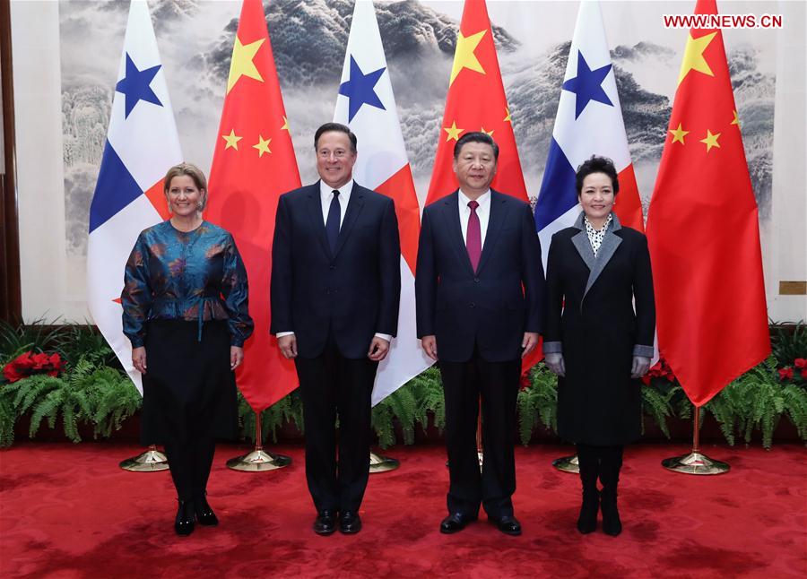 CHINA-PANAMA-BEIJING-PRESIDENTS-TALKS (CN)