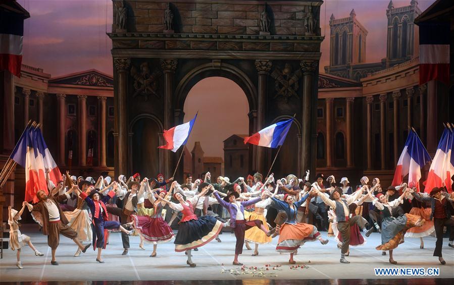 CHINA-BEIJING-BALLET "THE FLAMES OF PARIS" (CN)