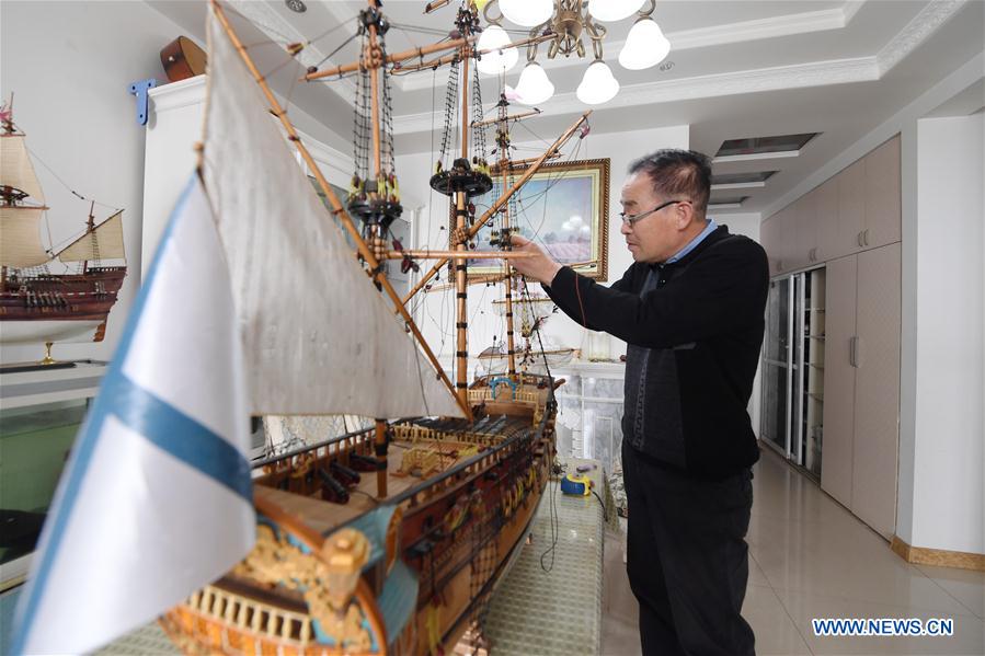 CHINA-JILIN-ANCIENT SHIP-MODEL(CN)