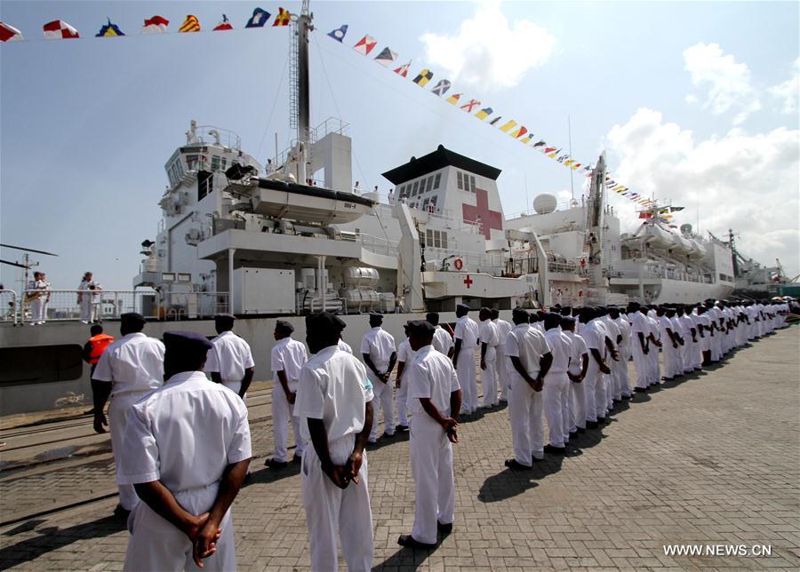 TANZANIA-DAR ES SALAAM-CHINESE NAVY-PEACE ARK-ARRIVAL