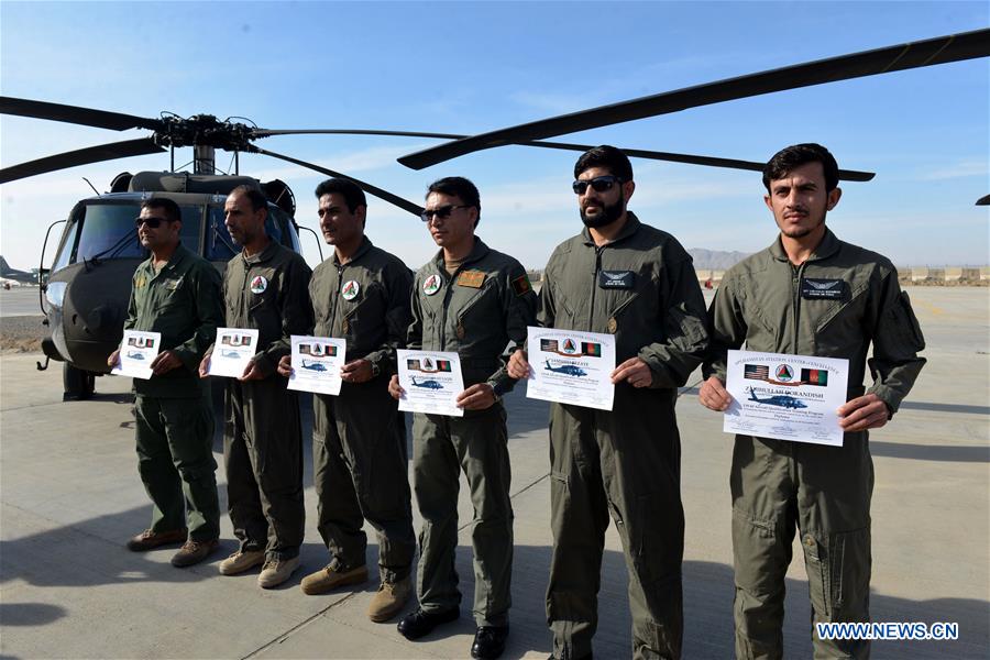 AFGHANISTAN-KANDAHAR-GRADUATION CEREMONY-PILOTS