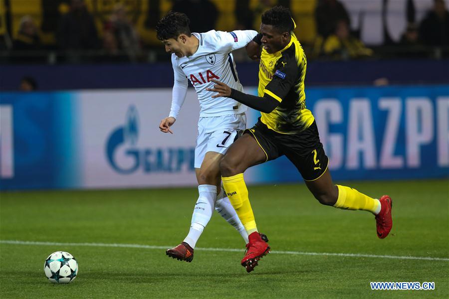 (SP)GERMANY-DORTMUND-SOCCER-UEFA CHAMPIONS LEAGUE-DORTMUND VS TOTTENHAM HOTSPUR